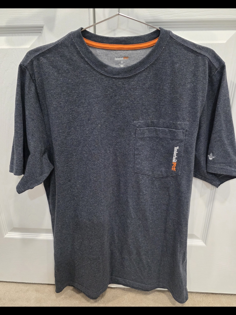 Timberland PRO Men’s Short Sleeve Pocket T-Shirt in Charcoal